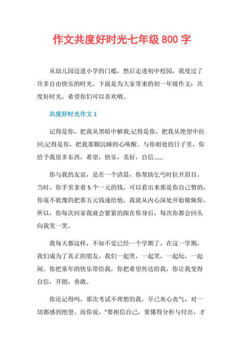 共度美好时光里藏着哪些难忘的温暖故事？