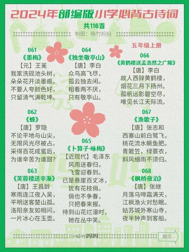 2025小学语文古诗词有何新变化？