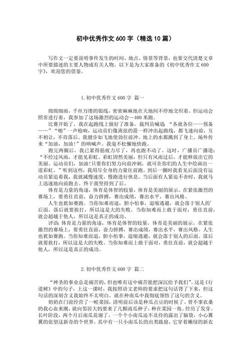 中考作文600字素材如何高效积累运用？