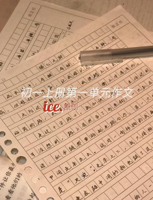 七年级语文一单元作文怎么写？