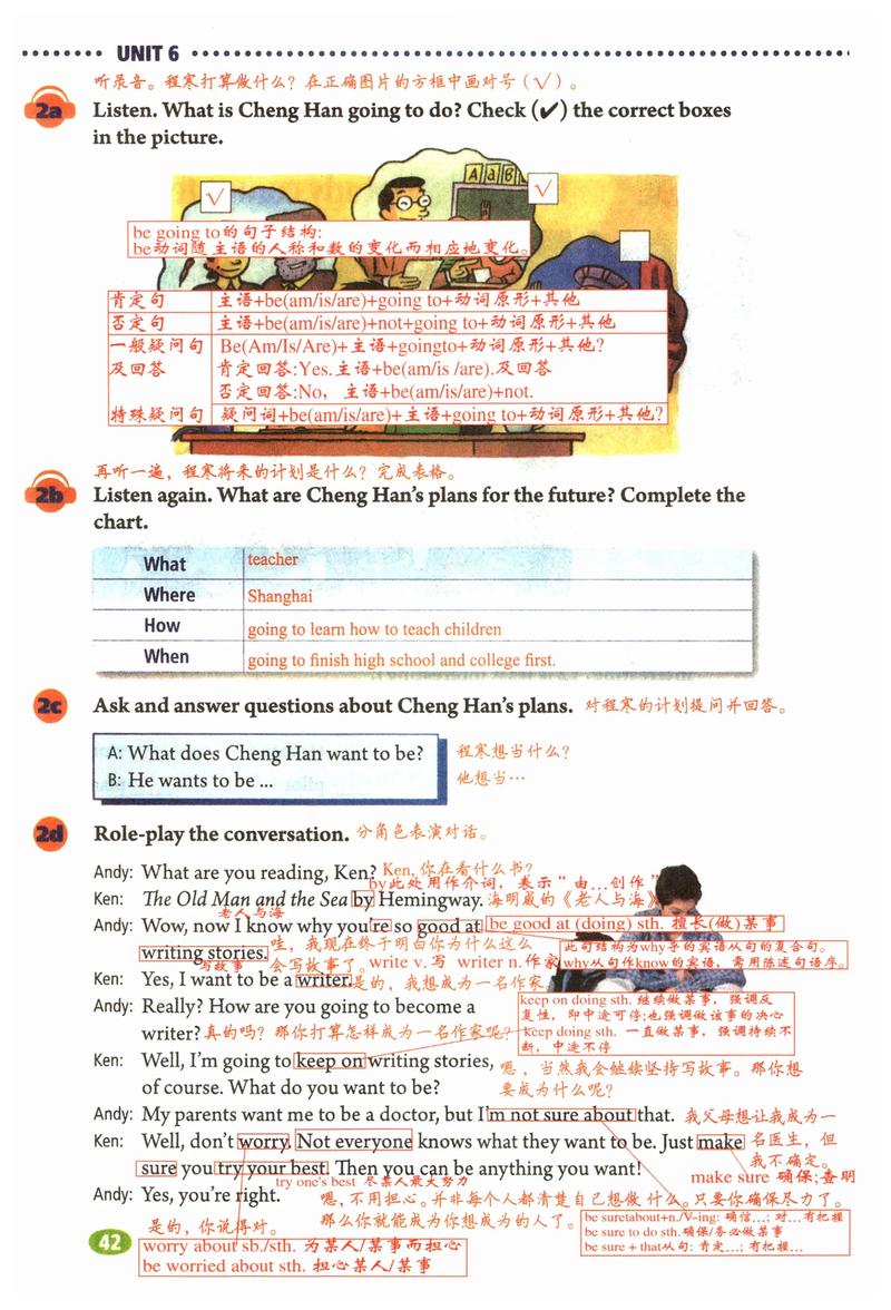 八年级上册英语第六单元重点难点解析？