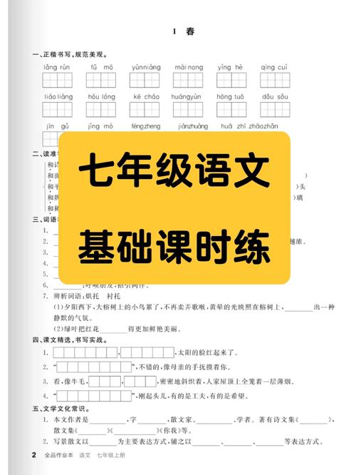 人教版七年级语文课时练怎么高效用？