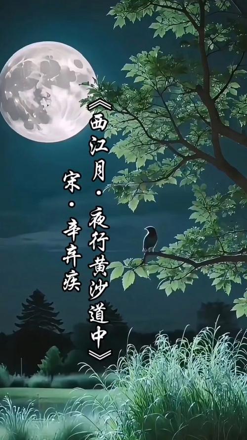 西江月夜行黄沙道中藏着怎样的乡村月夜？