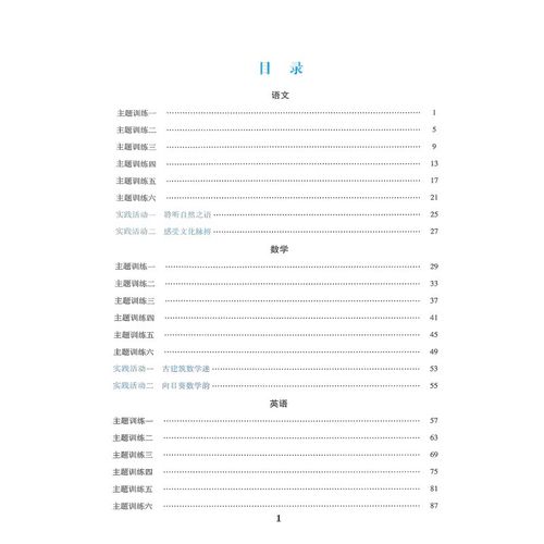 2025七年级暑假作业有哪些内容？