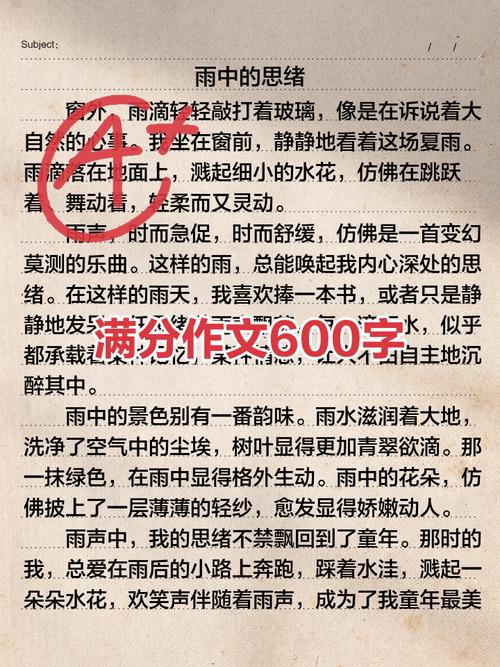 满分作文600字大全，如何写出高分作文？
