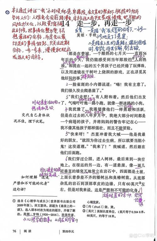 七年级走一步再走一步的