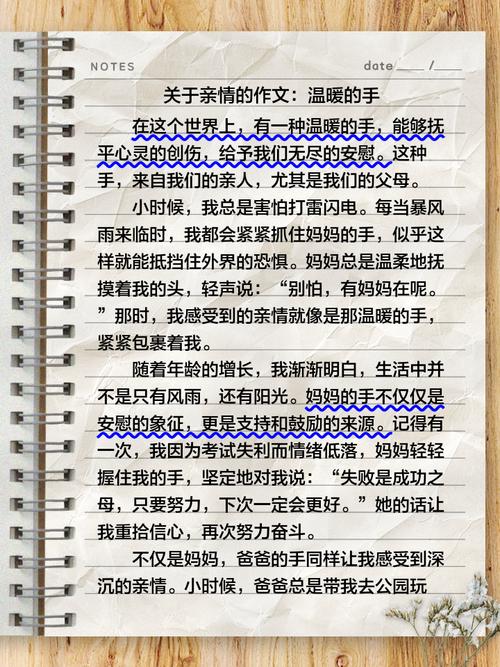 写亲情的新颖作文题目