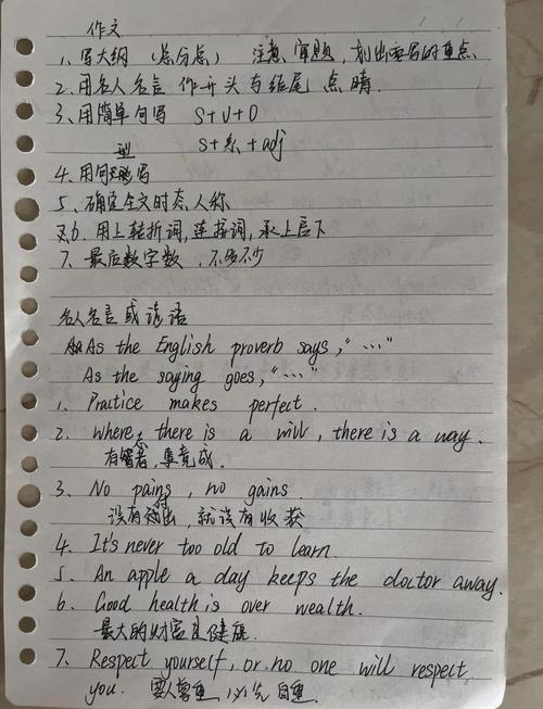 初中英语作文高分秘诀