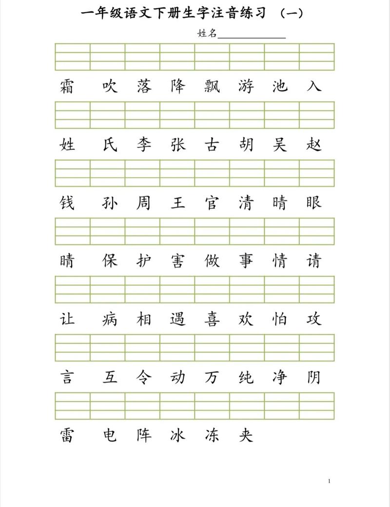 七年级下册语文生字拼音有哪些易错点？