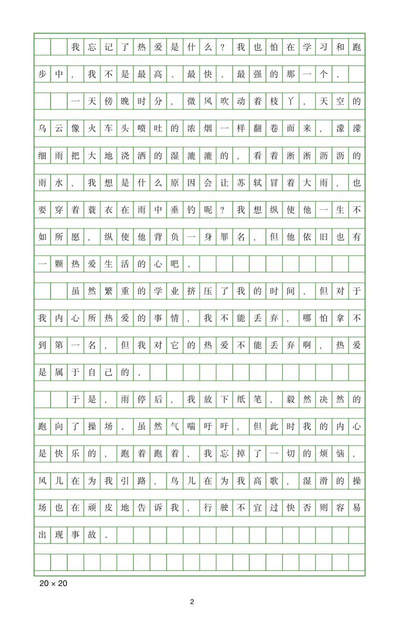 2011深圳中考作文