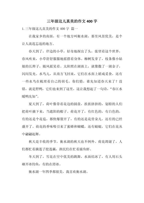 以什么真美为题的作文