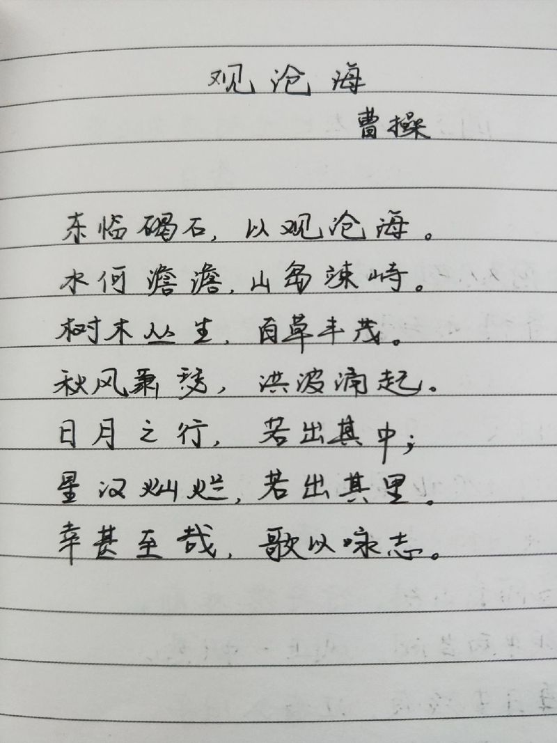 初一课外古诗第六单元