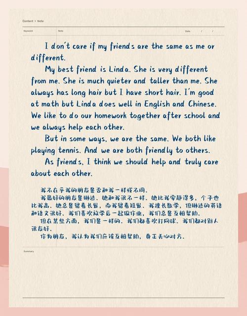 初二英语第三单元作文