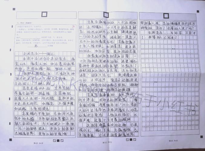 八年级下册语文期末作文