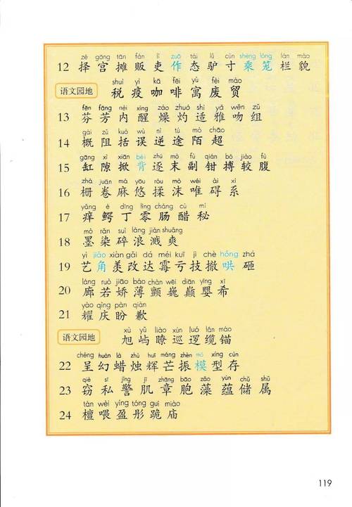 初中三年级语文下册课本