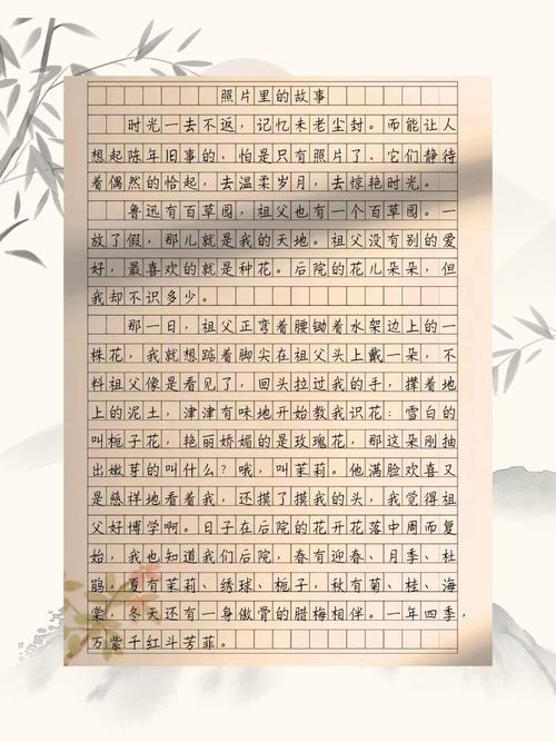 记叙文初中优秀作文