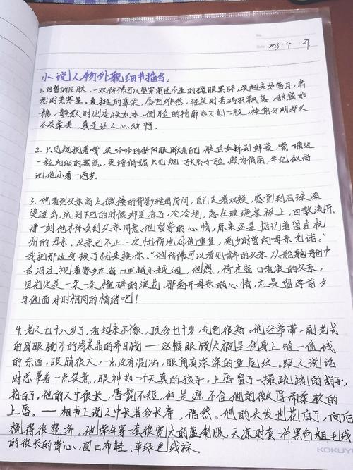 细节描写的满分作文