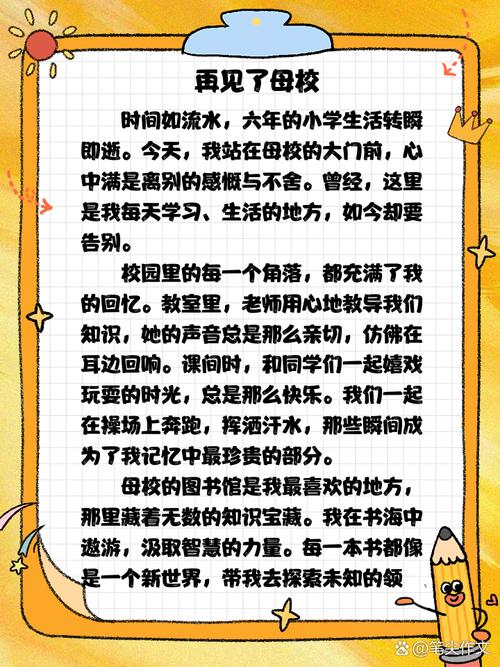再见了母校，初中作文该如何写出真情实感？
