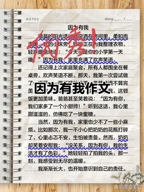 因为有 的优秀作文