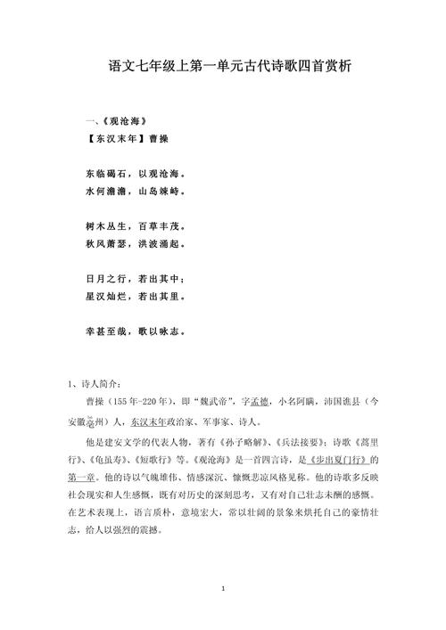 初中古诗词名篇如何赏析？