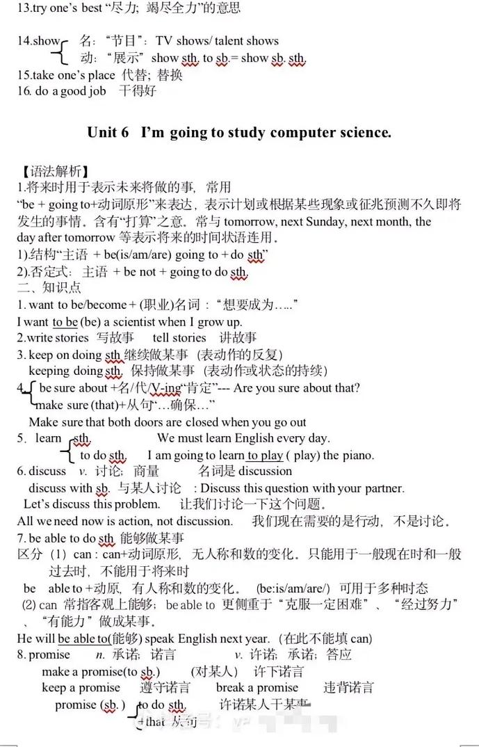 人教版八年级英语知识点有哪些重点难点？