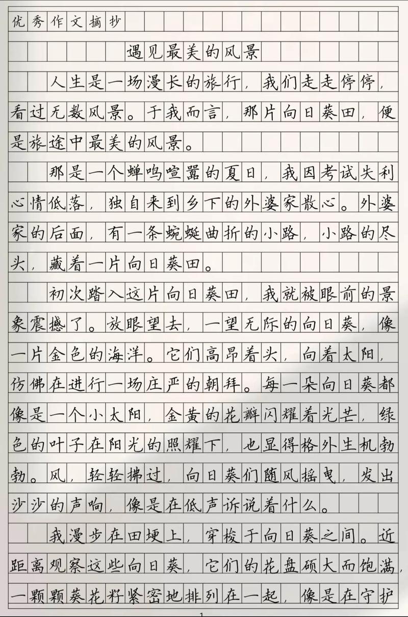 最美中考满分作文，如何写出满分美？