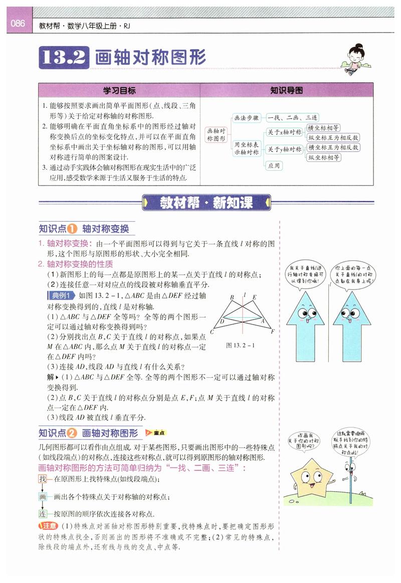 轴对称图形教案八年级