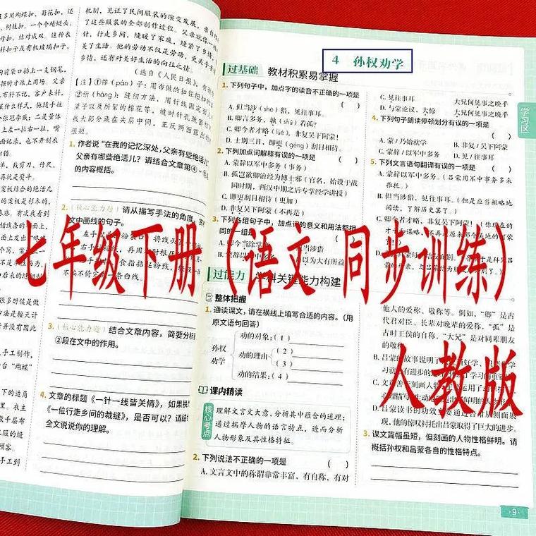 7年级语文下册课时练