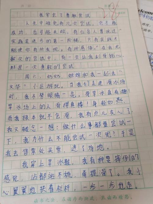 作文 我学会了坚强