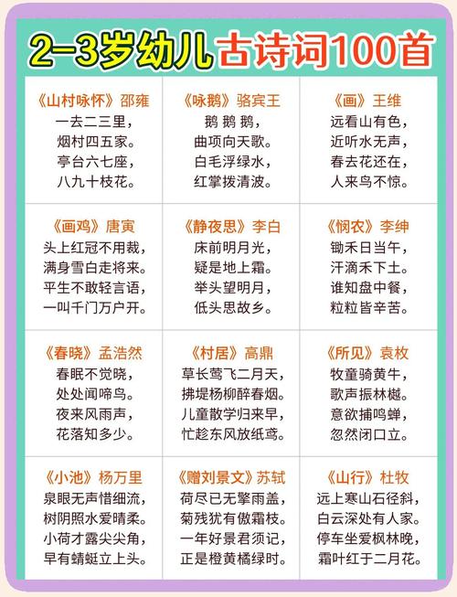 世界上的所有课外古诗