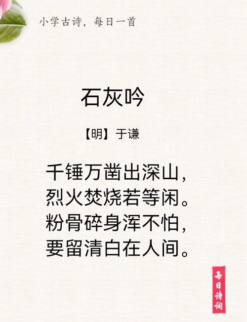 最新人教版古诗词赏析