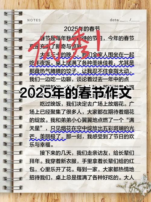 2025年七年级作文