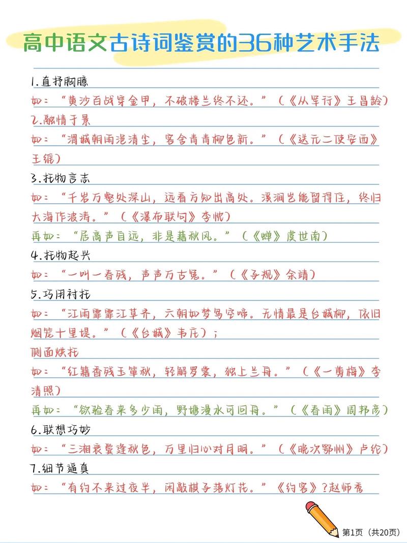 高中古诗如何掌握高效学习技巧与方法？