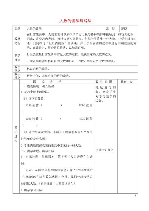 四年级数学上如何有效设计教学案例？