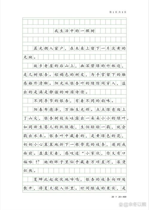 小树如何成长记？