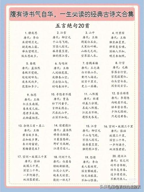 初中语文内外古诗名句如何高效积累与运用？