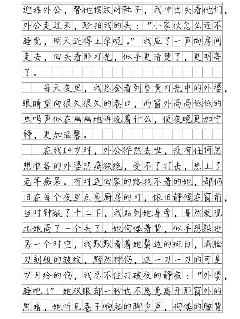 初三最美的时光作文