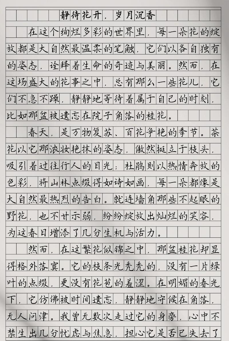 岁月静好，最美的作文藏着什么？