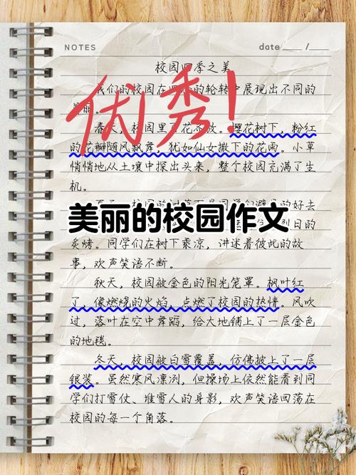 校园景色美在何处？