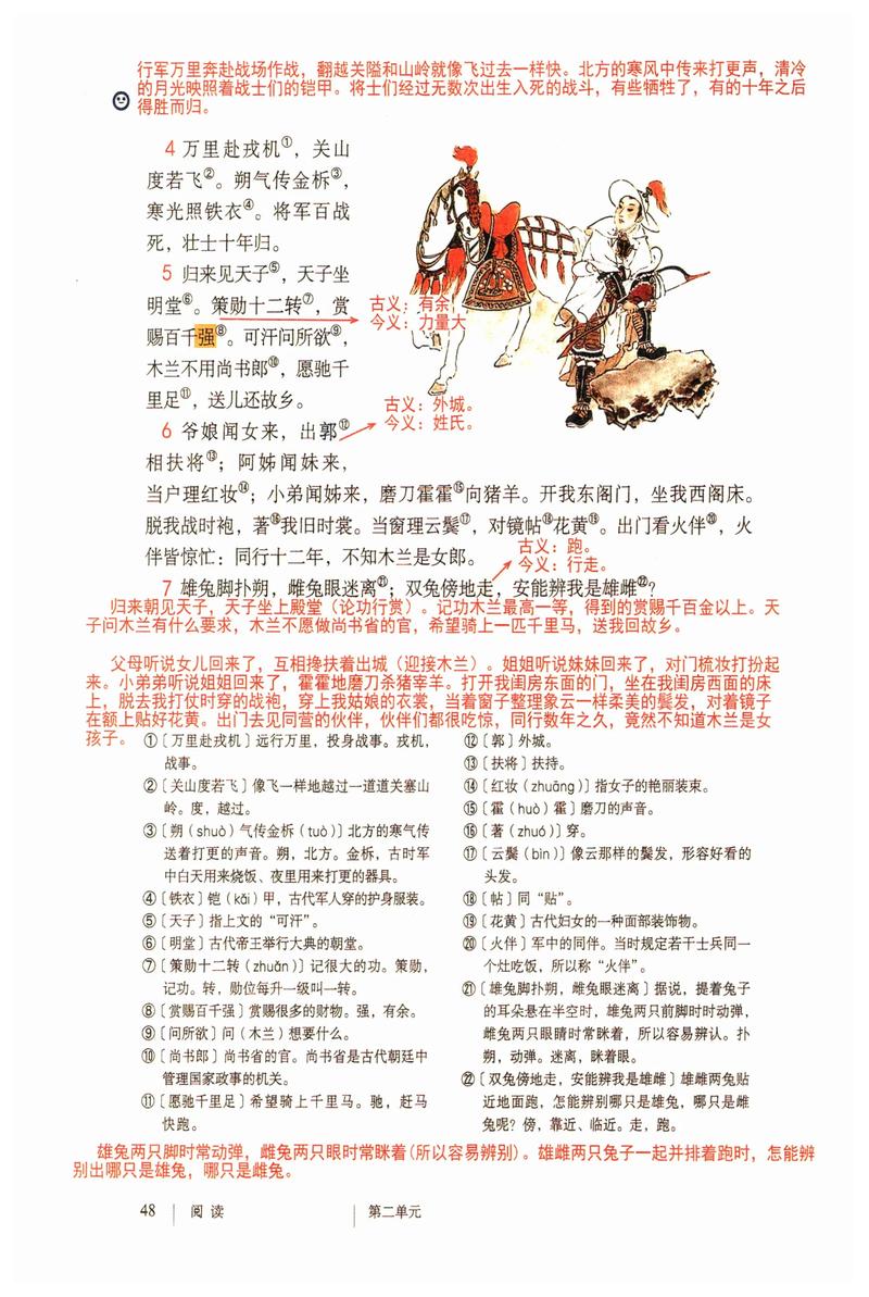 初一语文下册课外古诗