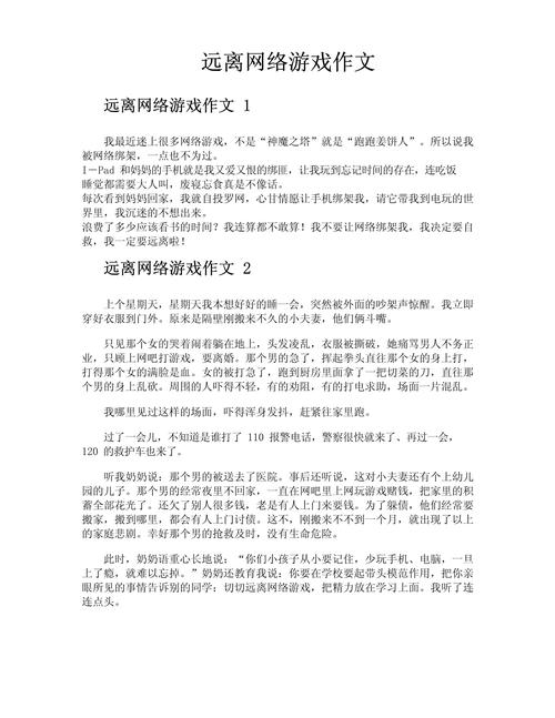 关于网骂的作文素材