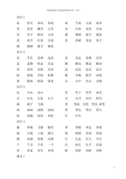 苏教版一年级生字笔顺该怎么写?