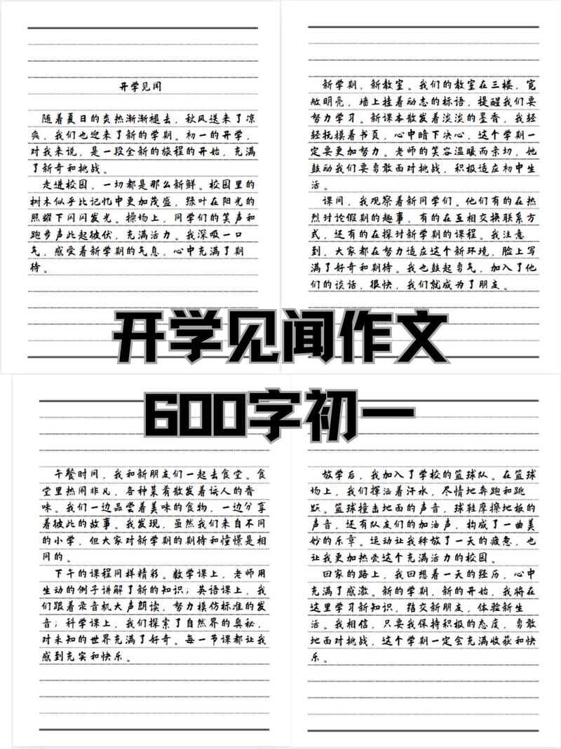 初中见闻作文600字，藏着哪些成长故事？