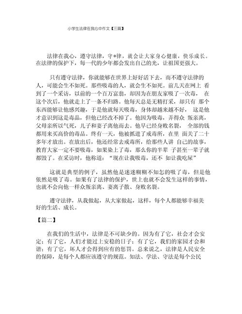 法律在我心中，如何让法治意识真正扎根少年心田？