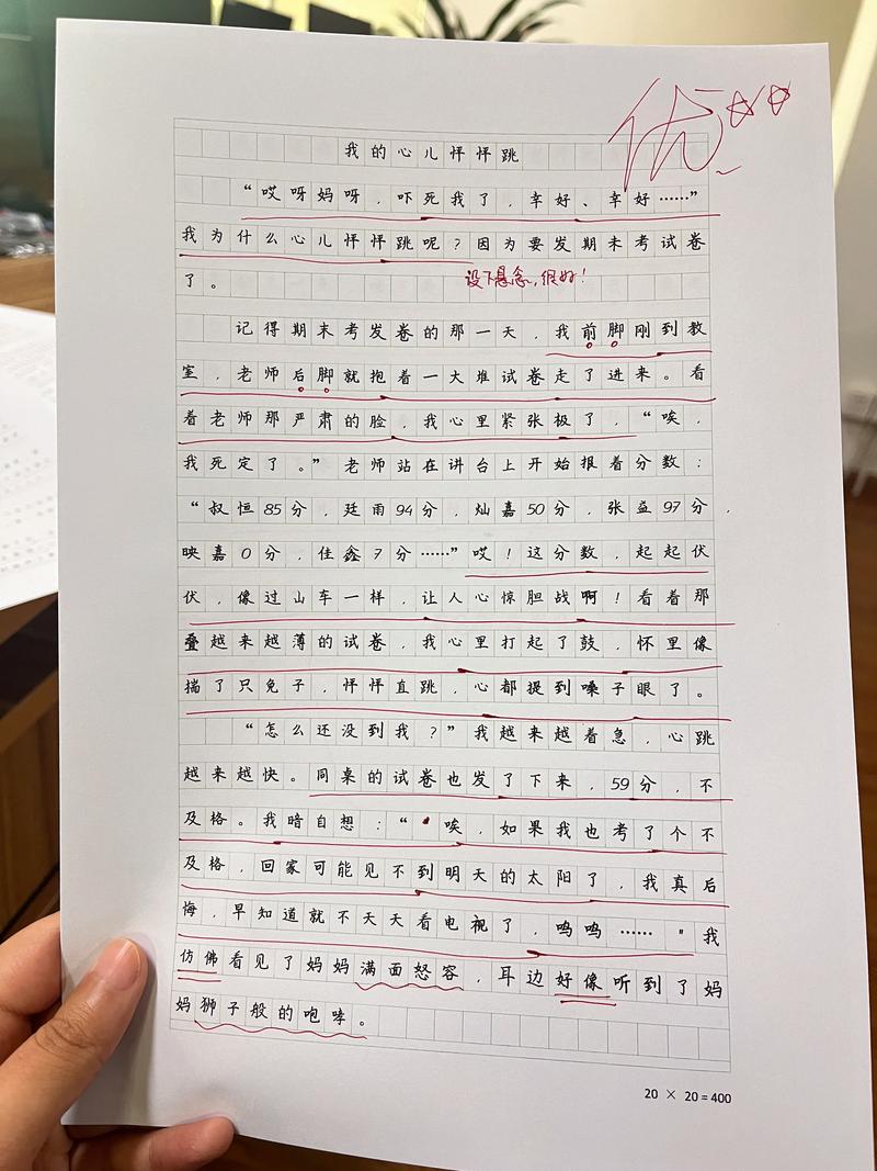 发试卷时，心跳为何总像揣了只兔子？