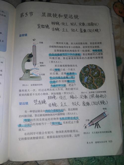 八年级物理上册第五章核心知识点是什么？