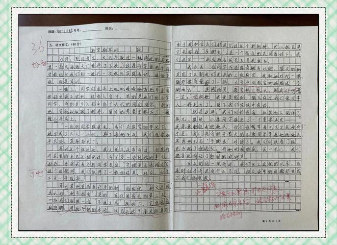 初一作文要求多少字