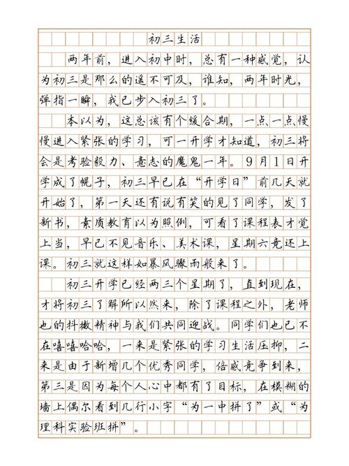 初三生活，是奋斗还是迷茫？