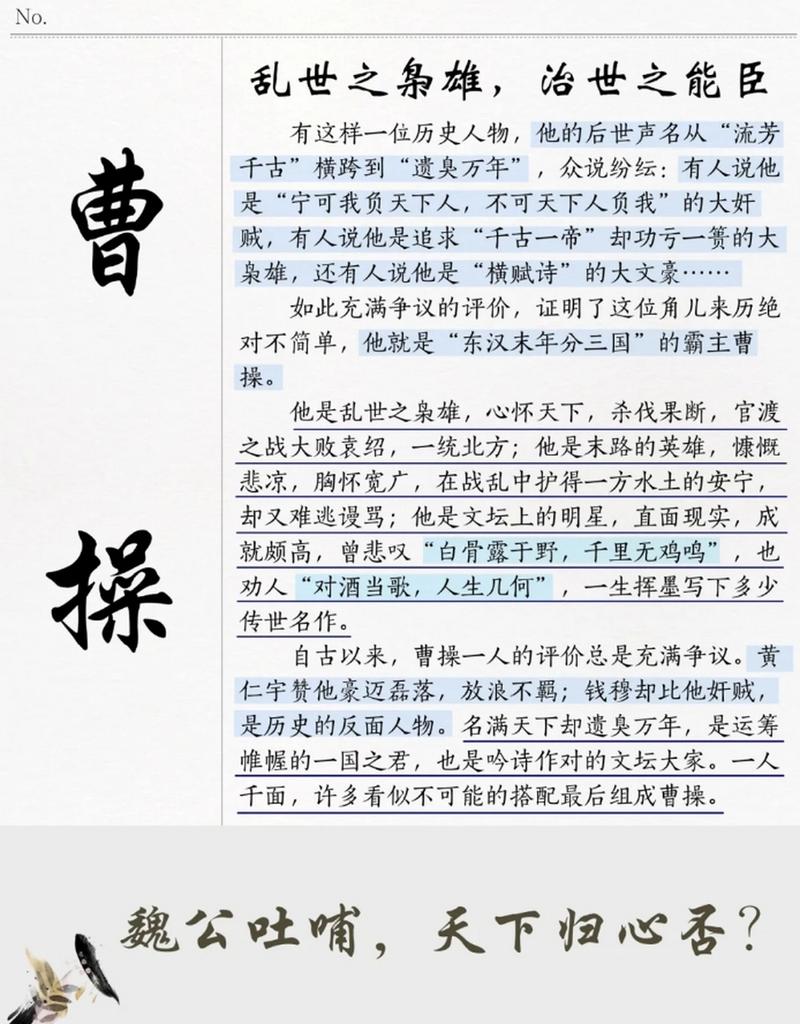 曹操是英雄还是奸雄？