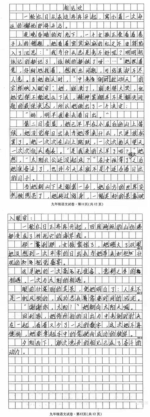 九年级上册作文大全，如何快速提升写作水平？